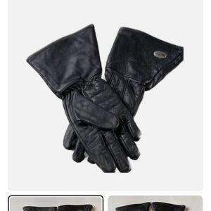 Harley Davidson Leather Gauntlet Gloves